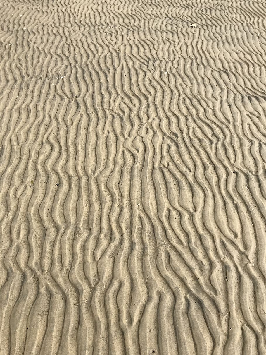 sand, nature, ripple, beach, summer, tropical, waves, full frame HD wallpaper