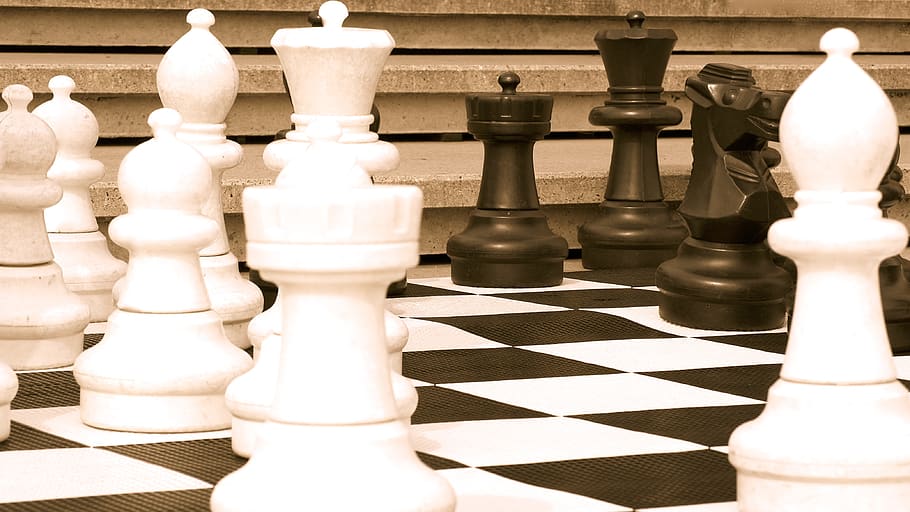 chess, game, intelligence, strategy, the chessboard, challenge HD wallpaper