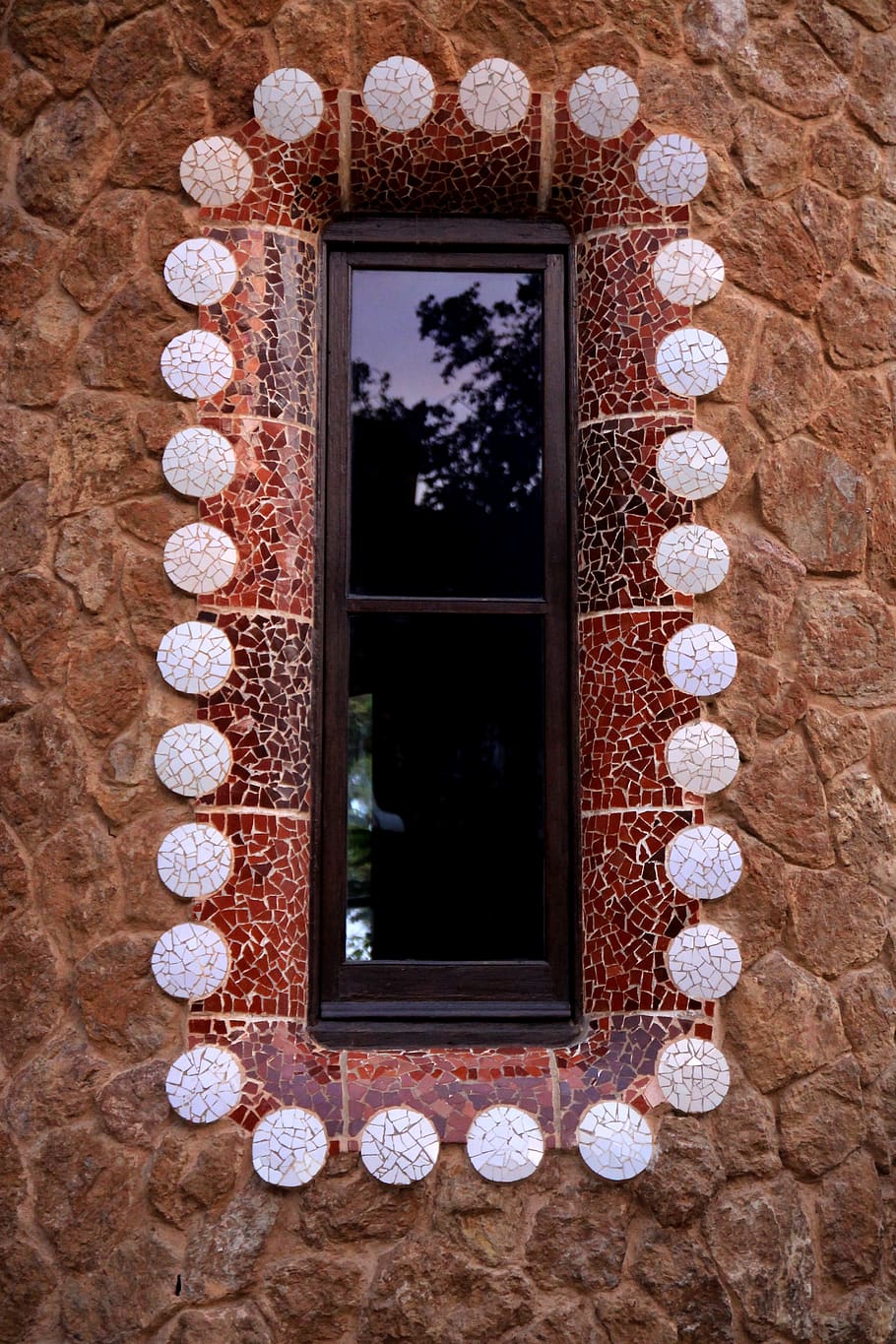 window, architecture, design, gaudi, barcelona, no people, built structure HD wallpaper