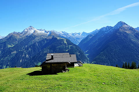 finkenberg, austria, mountain, hike, holidays, nature, autumn HD wallpaper