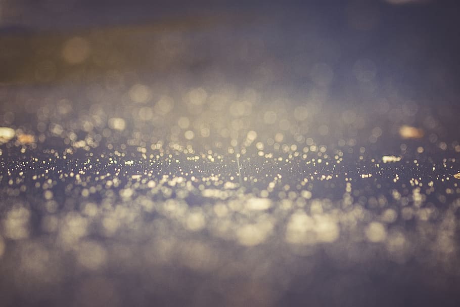 sand, macro, grains, closeup, bokeh, chrome, iron, many, metal HD wallpaper