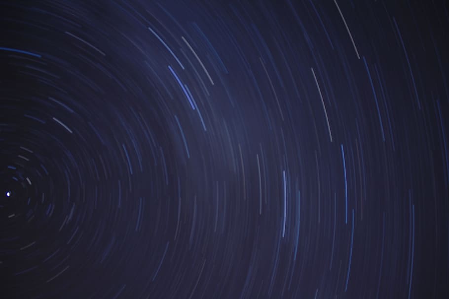 space, star trail, astronomy, long exposure, star - space, motion HD wallpaper