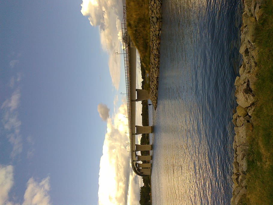 sweden, karlskrona, water, sky, nature, no people, land, reflection HD wallpaper