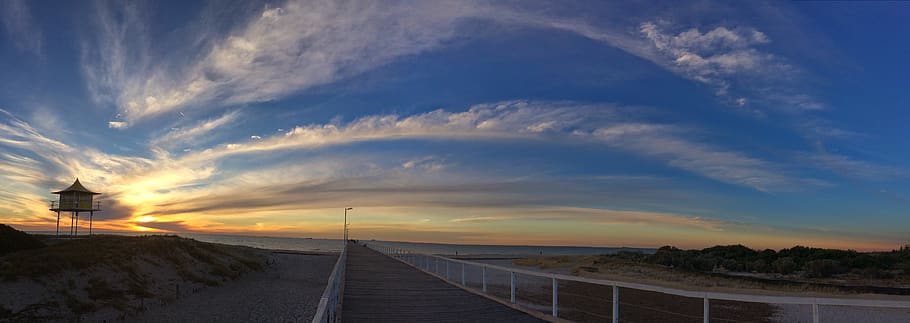 australia, semaphore, 75 esplanade, sky, cloud - sky, architecture HD wallpaper