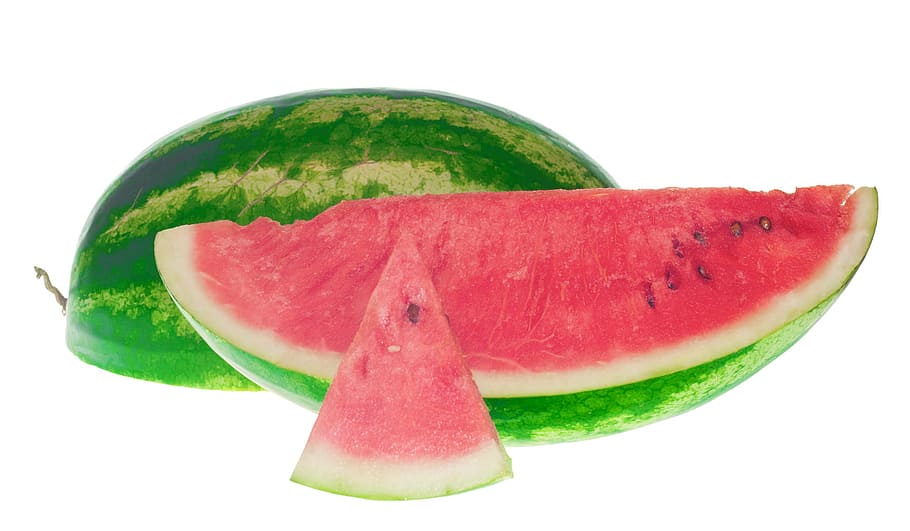 watermelon, slice, isolated, dessert, white, dietfood, sweetfood HD wallpaper
