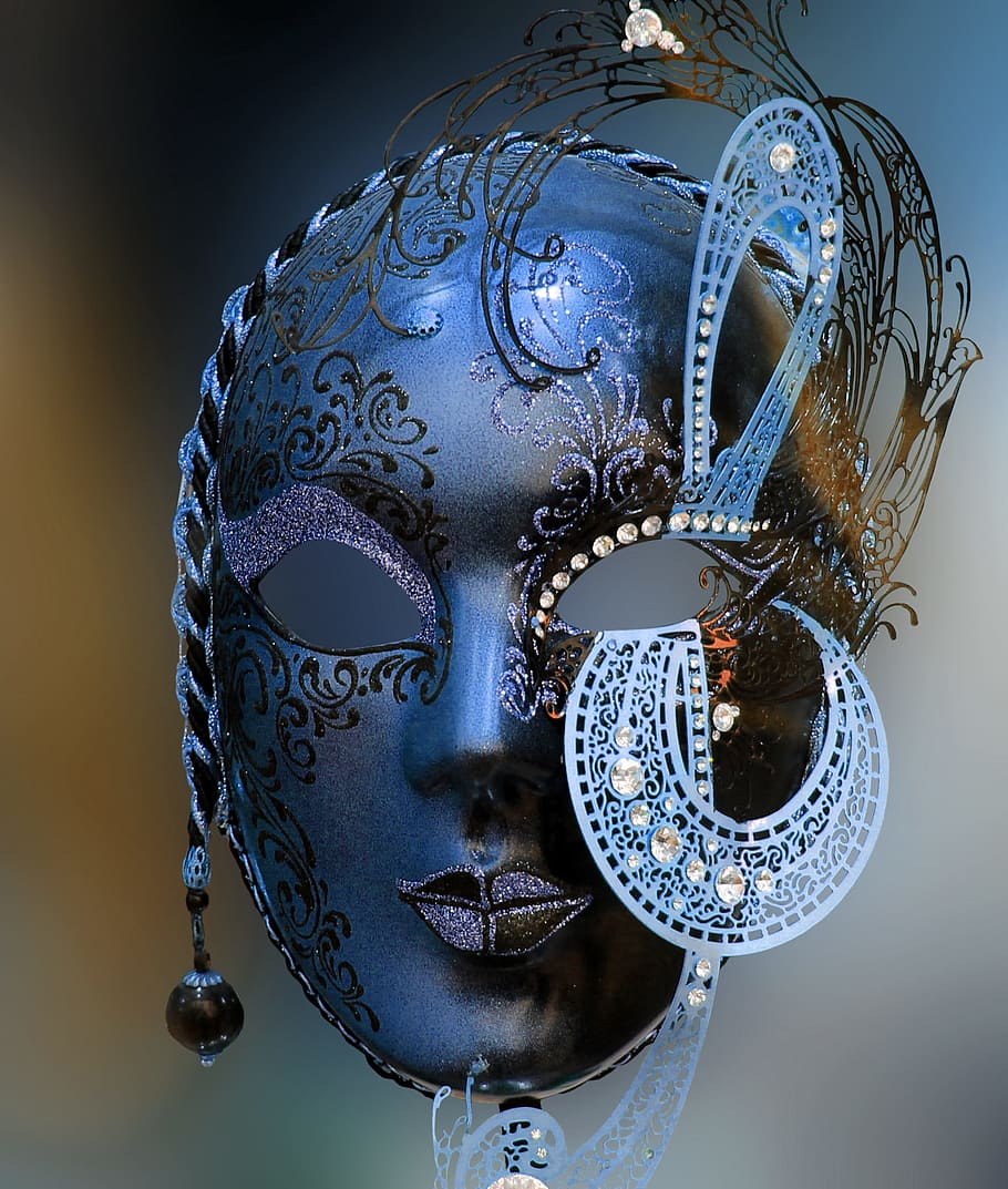 decorated, decoration, mask, object, face, disguise, mask - disguise HD wallpaper