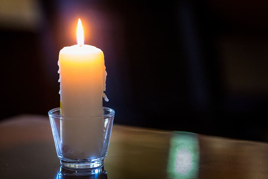 candle, prayer, light, the flame, mood, focus on foreground HD wallpaper