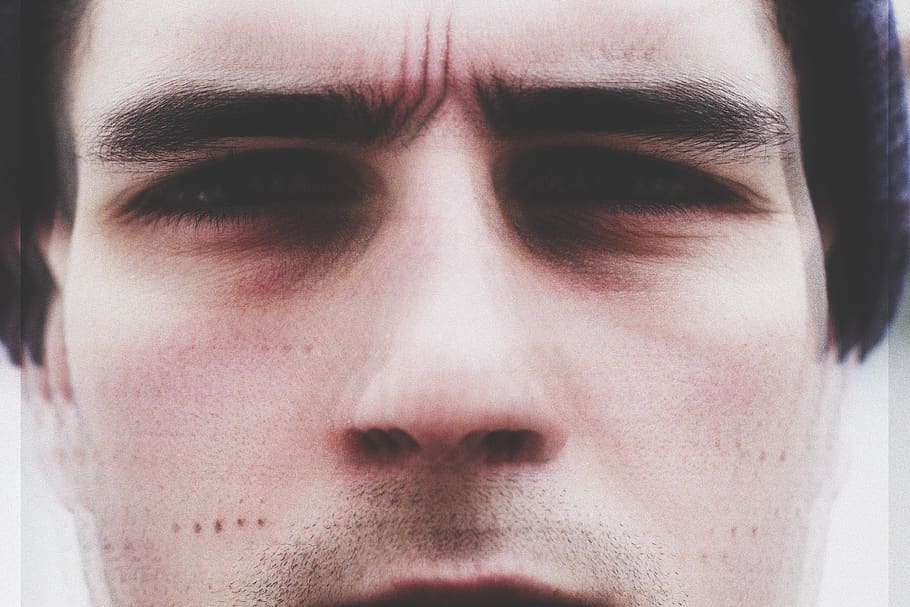 italy, livorno, face, portrait, man, eyes, human body part, HD wallpaper