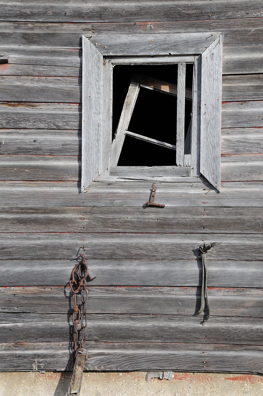canada, saskatchewan, barn, old barn, window, wood - material HD wallpaper