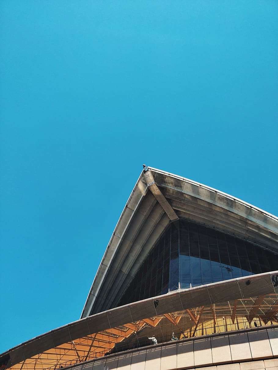 australia, sydney, built structure, architecture, low angle view HD wallpaper