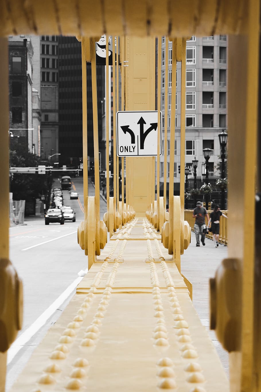brown pathway during daytime, sign, transportation, direction HD wallpaper