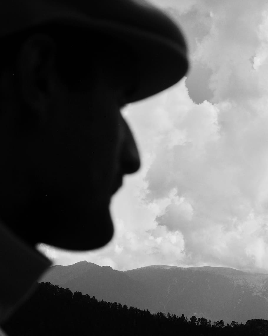 man's face, nature, weather, cloud, outdoors, sky, cumulus, barcelona HD wallpaper
