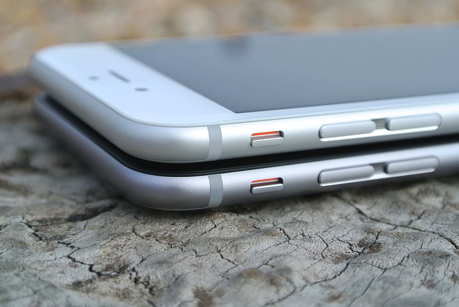 Space Grey Iphone 6, apple, close-up, smartphone, wireless technology HD wallpaper