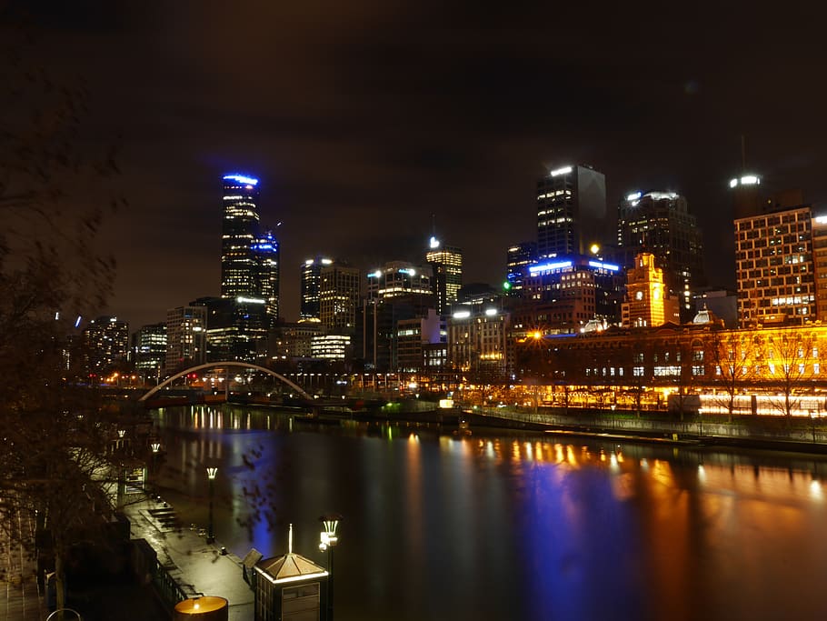 illuminated, night, architecture, building exterior, built structure HD wallpaper