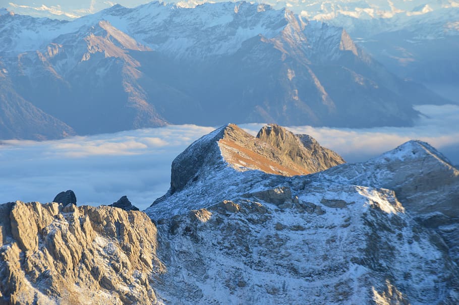 säntis, winter, snow, cold, alpine, snowflake, wintry, winter magic HD wallpaper