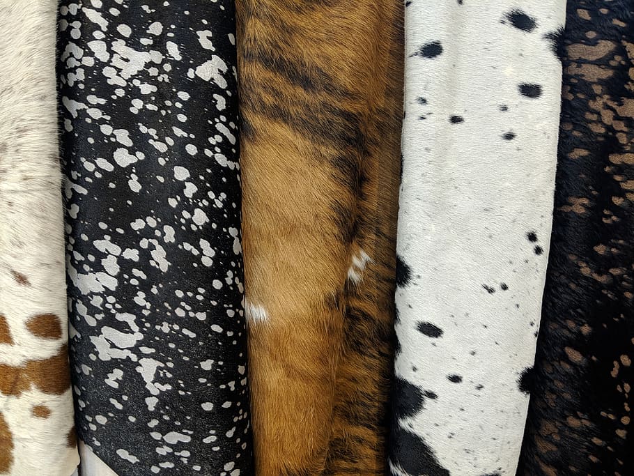 12 x 17 Cowhide Brown Western Cow Fur Print Mexico Colorful Backgrou   The HTV Store
