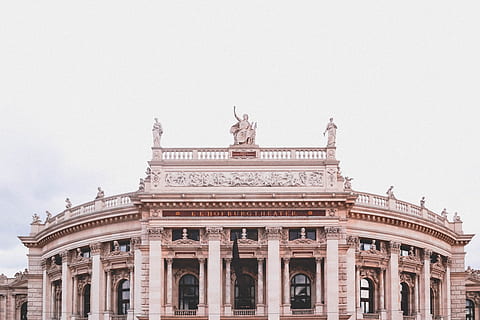 austria, vienna, geometry, lookingup, europe, minimal, abstract HD wallpaper
