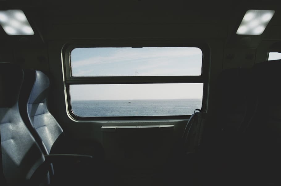 opened door panel, window, porthole, grey, transportation, car HD wallpaper
