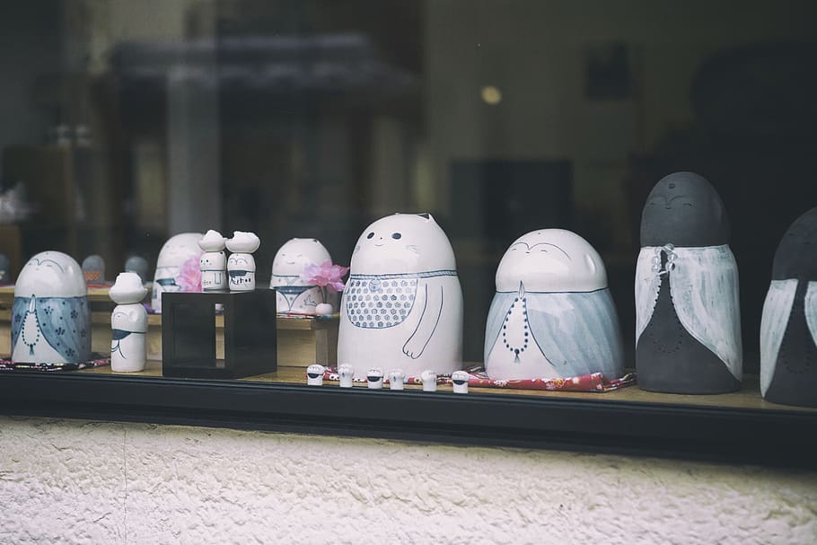 ornament, japan, retail, no people, choice, variation, large group of objects HD wallpaper
