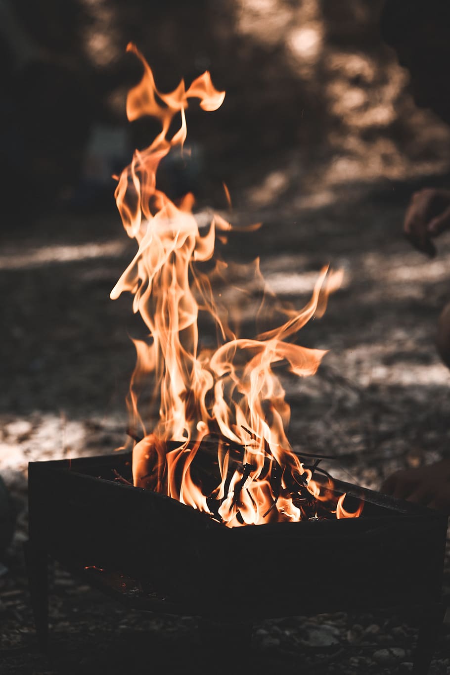 Photography of Firepit, blaze, bonfire, burn, burnt, danger, fireplace HD wallpaper