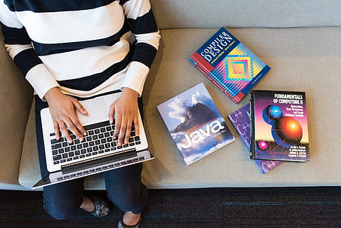 developer, books, java, computer, laptop, coding, programmers HD wallpaper