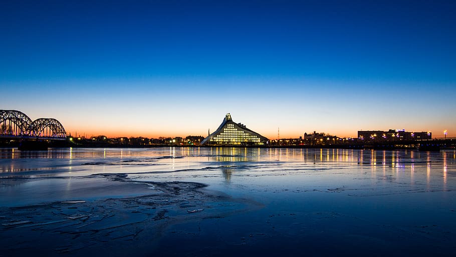 water, waterfront, dock, pier, port, nature, outdoors, building HD wallpaper