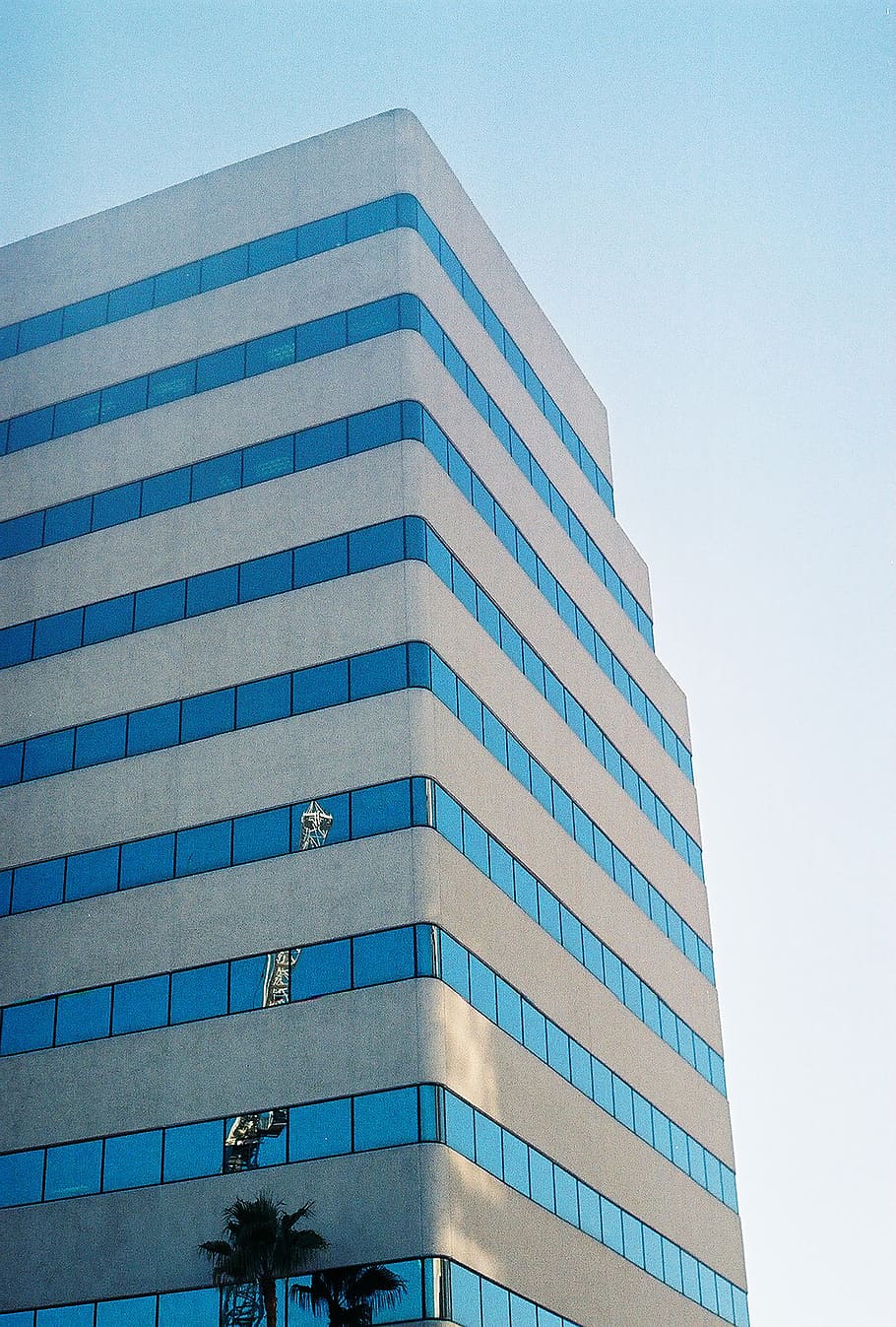building, office building, corner, architecture, urban, high rise HD wallpaper