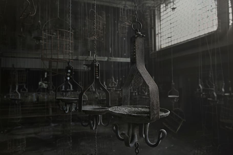 abandoned, decay, creepy, andre, govia, urbex, factory, mine HD wallpaper
