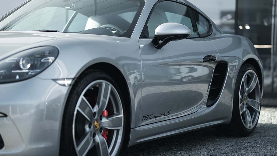 gray coupe, car, motor vehicle, mode of transportation, land vehicle HD wallpaper