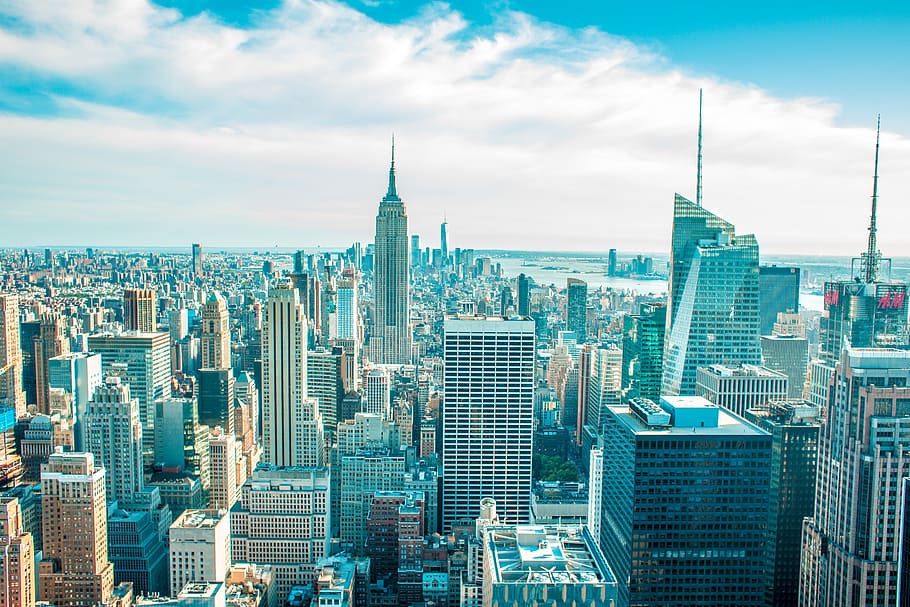 Empire State, U.S.A, building exterior, built structure, architecture HD wallpaper