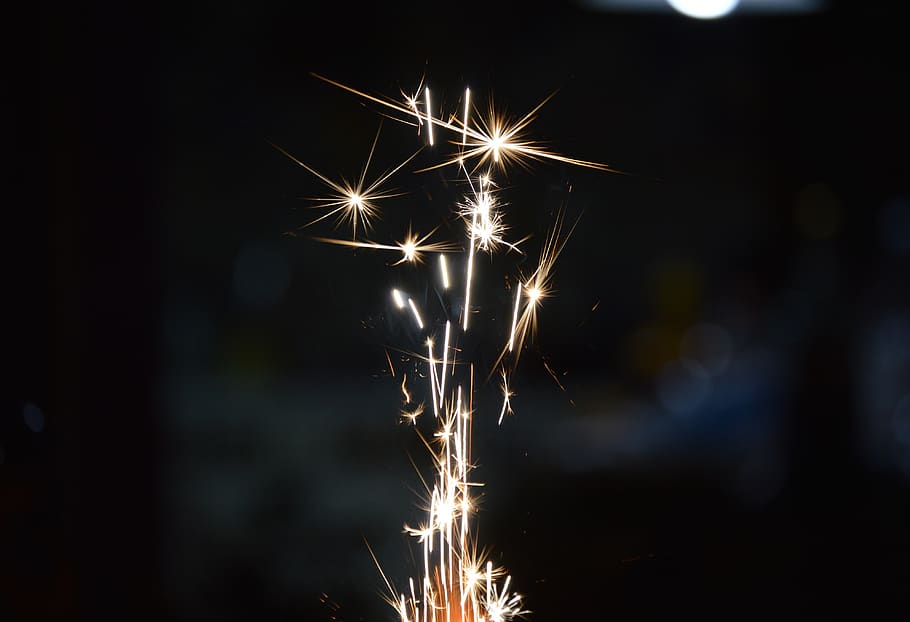 light, holidays, illuminated, celebration, firework, event HD wallpaper