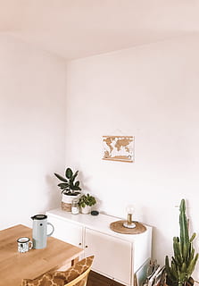 furniture, sideboard, corner, table, indoors, interior design HD wallpaper