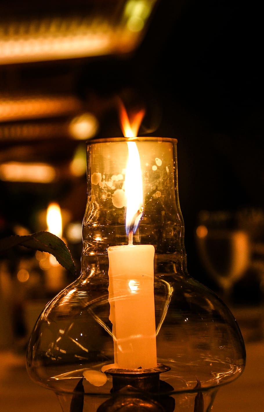 candle, fire, light, flame, burning, illuminated, heat - temperature HD wallpaper