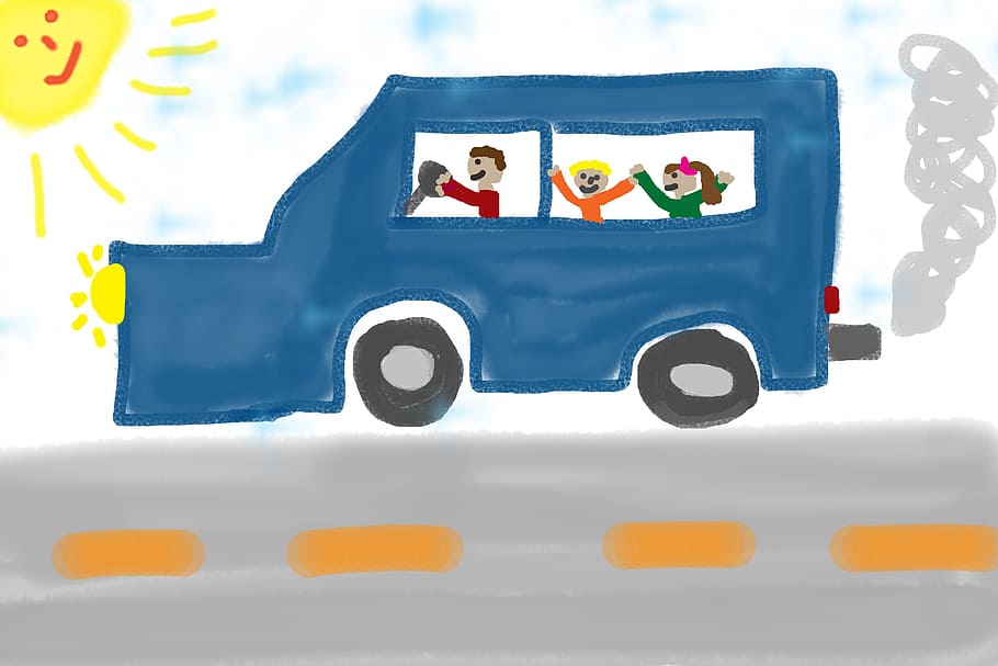 draw, drawing, sketch, art, artist, paint, painting, transportation HD wallpaper