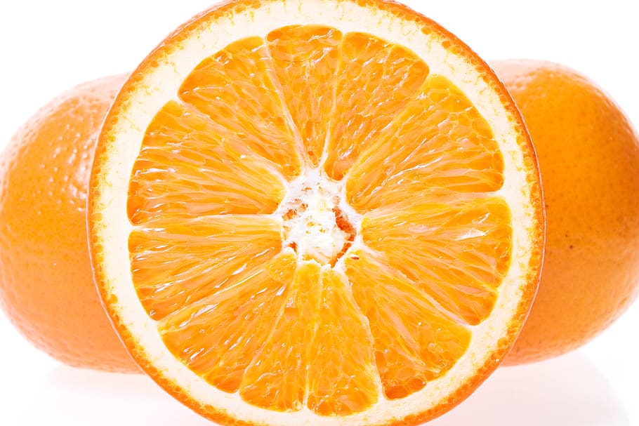 orange, meat, close-up, closeup, diet, dieting, eating, food HD wallpaper