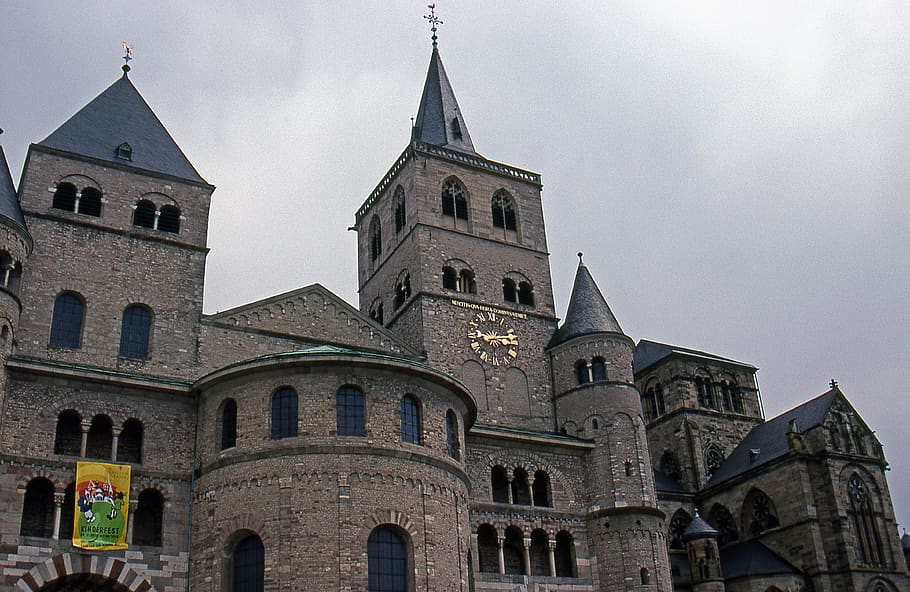 germany, trier, cathedral, church, catholic, building exterior, HD wallpaper