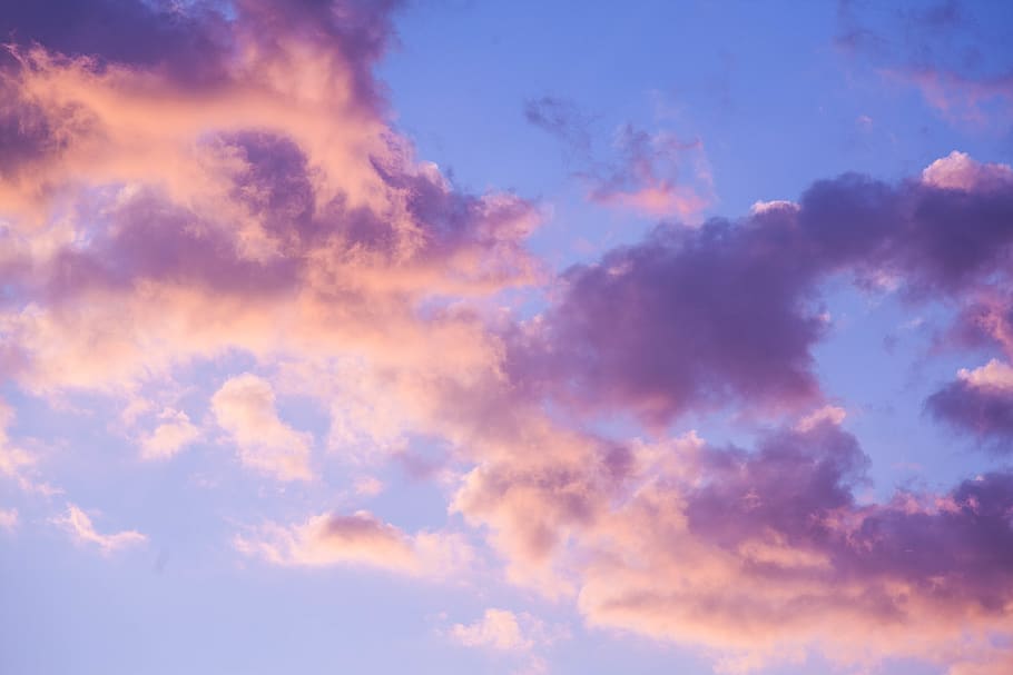 nature, outdoors, sky, cloud, cumulus, weather, azure sky, bush HD wallpaper