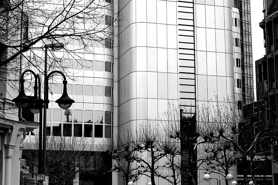architecture, building, infrastructure, establishment, windows HD wallpaper