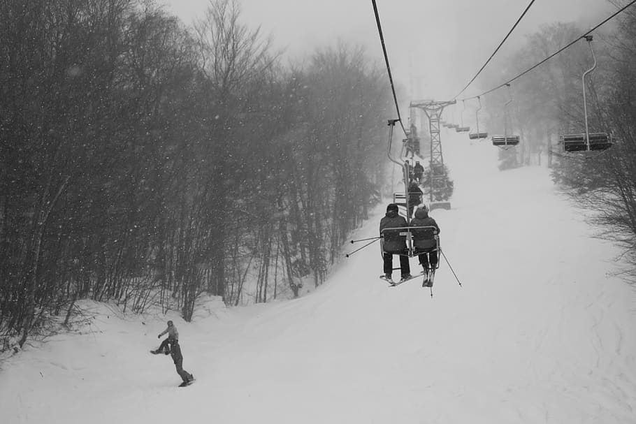 canada, sutton, sutton mountains, winter, ski, sport, snow HD wallpaper
