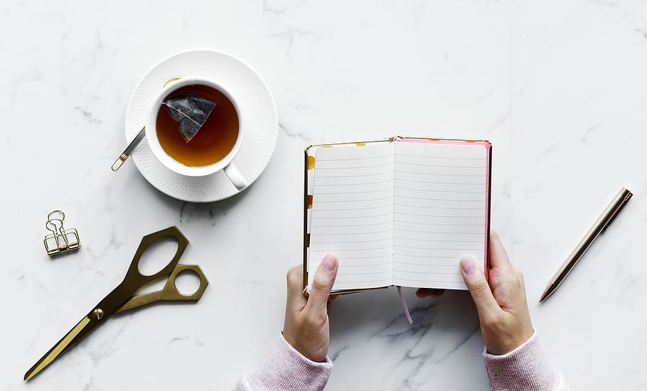 paper, office, business, composition, cup, drink, mug, one person HD wallpaper