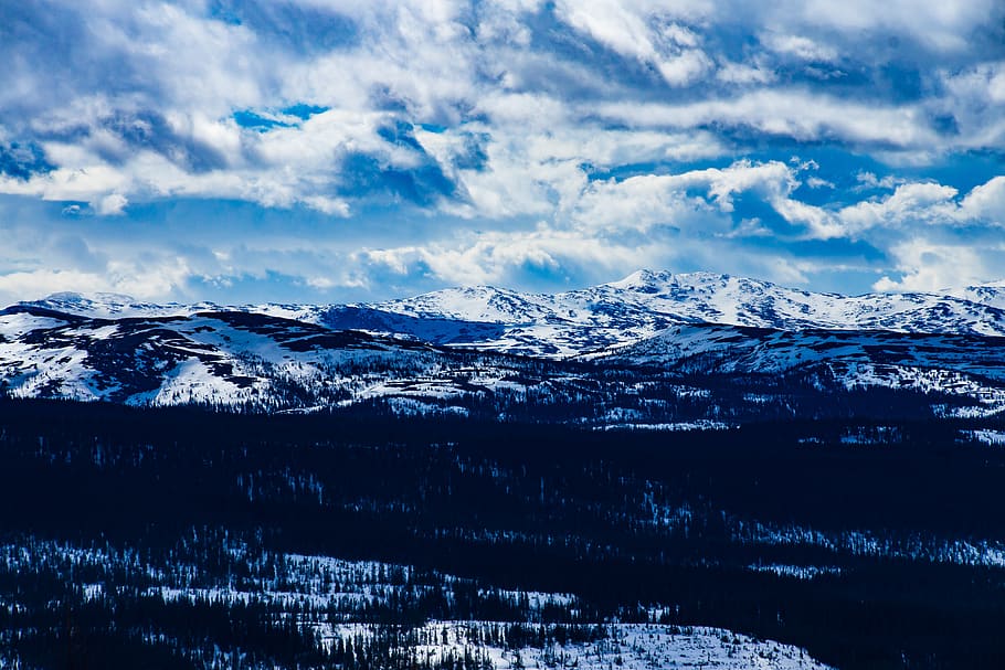 sweden, åre, clouds, wilderness, landscape, north, mountains HD wallpaper