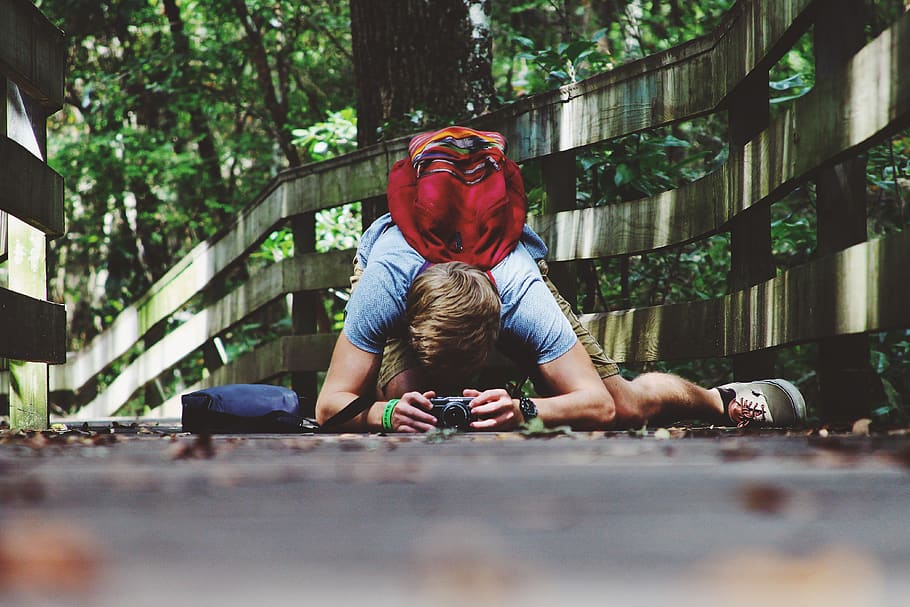 trees, person, man, real people, men, leisure activity, lifestyles HD wallpaper