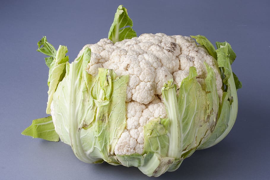 cauliflower, vegetable, white, green, fruit, healthy, vegan HD wallpaper