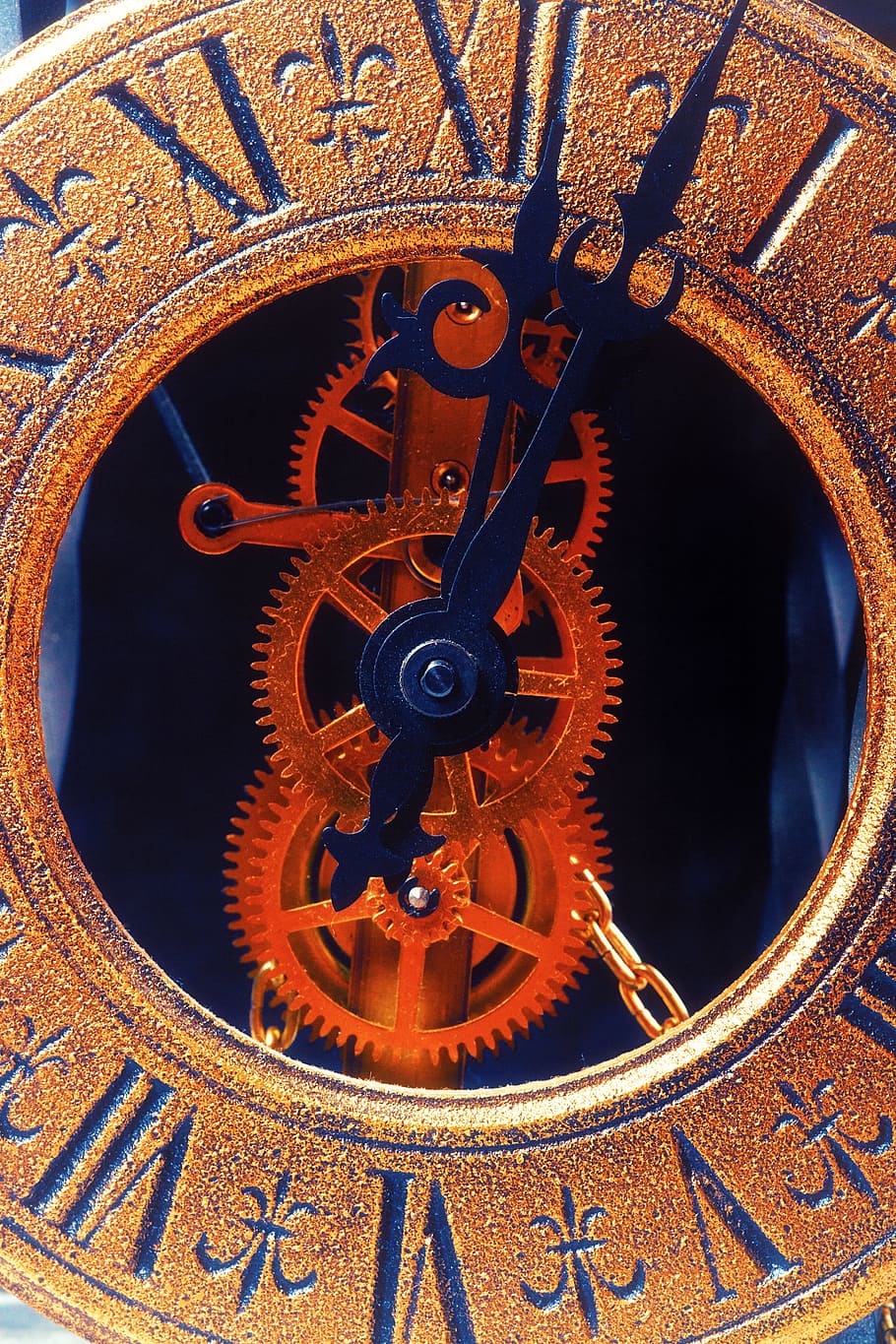 antique, appointment, black, clock, clockwork, close-up, countdown HD wallpaper