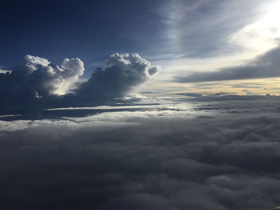 cloud, sky, cloud - sky, beauty in nature, scenics - nature HD wallpaper