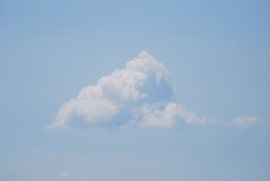 cloud, sky, nature, atmosphere, summer, blue, cloudy sky, blue sky HD wallpaper