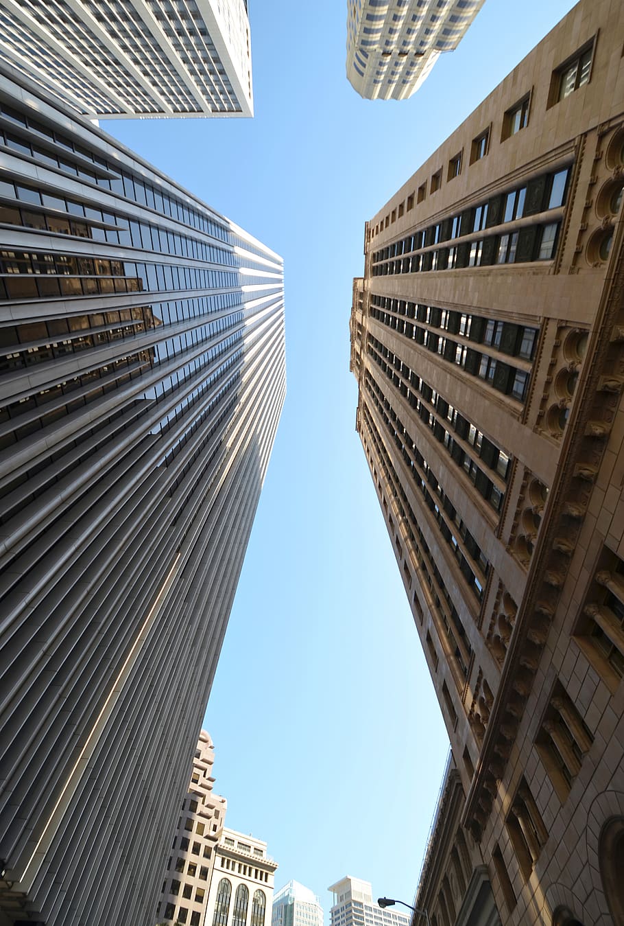 beige coated building, urban, city, town, high rise, architecture HD wallpaper