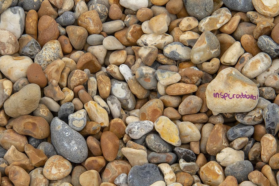 brown and gray stones, pebble, brighton, uk, brighton beach, food HD wallpaper