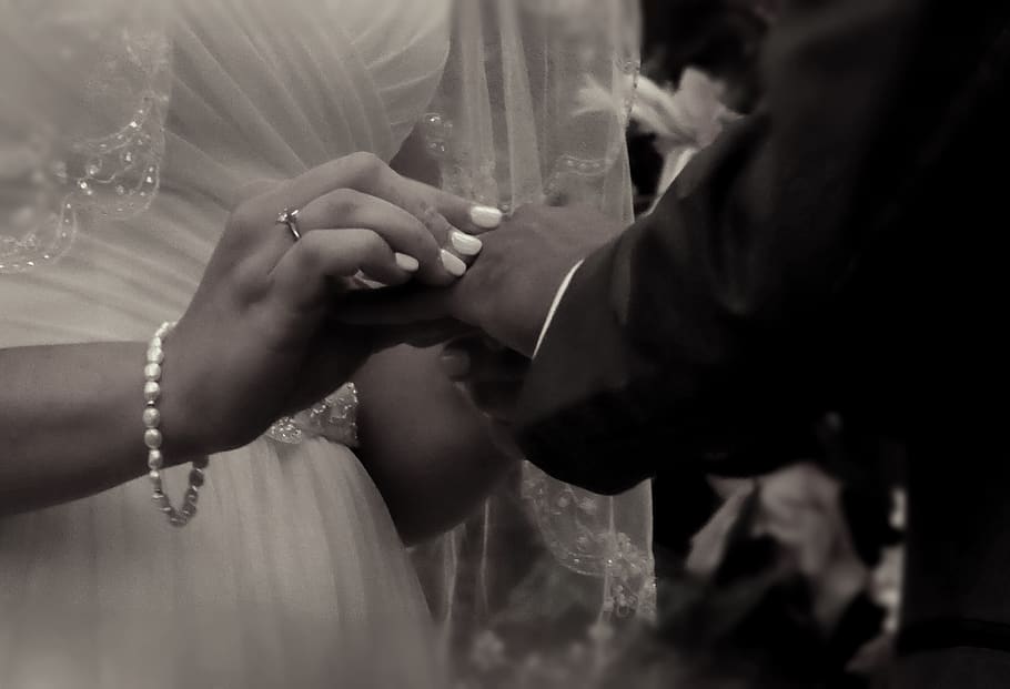 wedding, ring, marriage, love, tenderness, hope, joy, future HD wallpaper