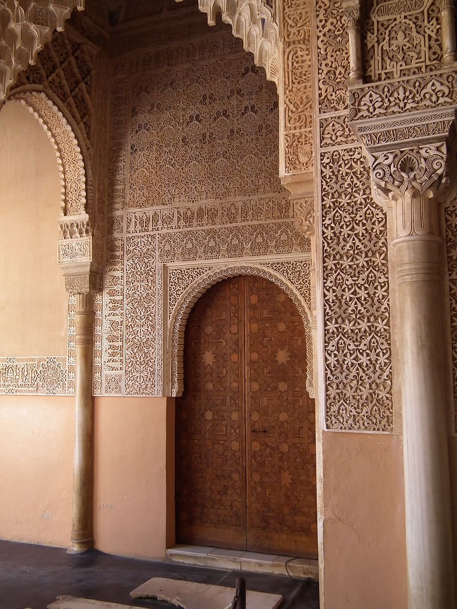 granada, spain, andalucia, alhambra, architecture, built structure, HD wallpaper